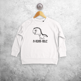 'A-roar-able' kids sweater