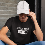 'Adult mode off' adult shirt