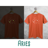 Star sign glow in the dark adult shirt