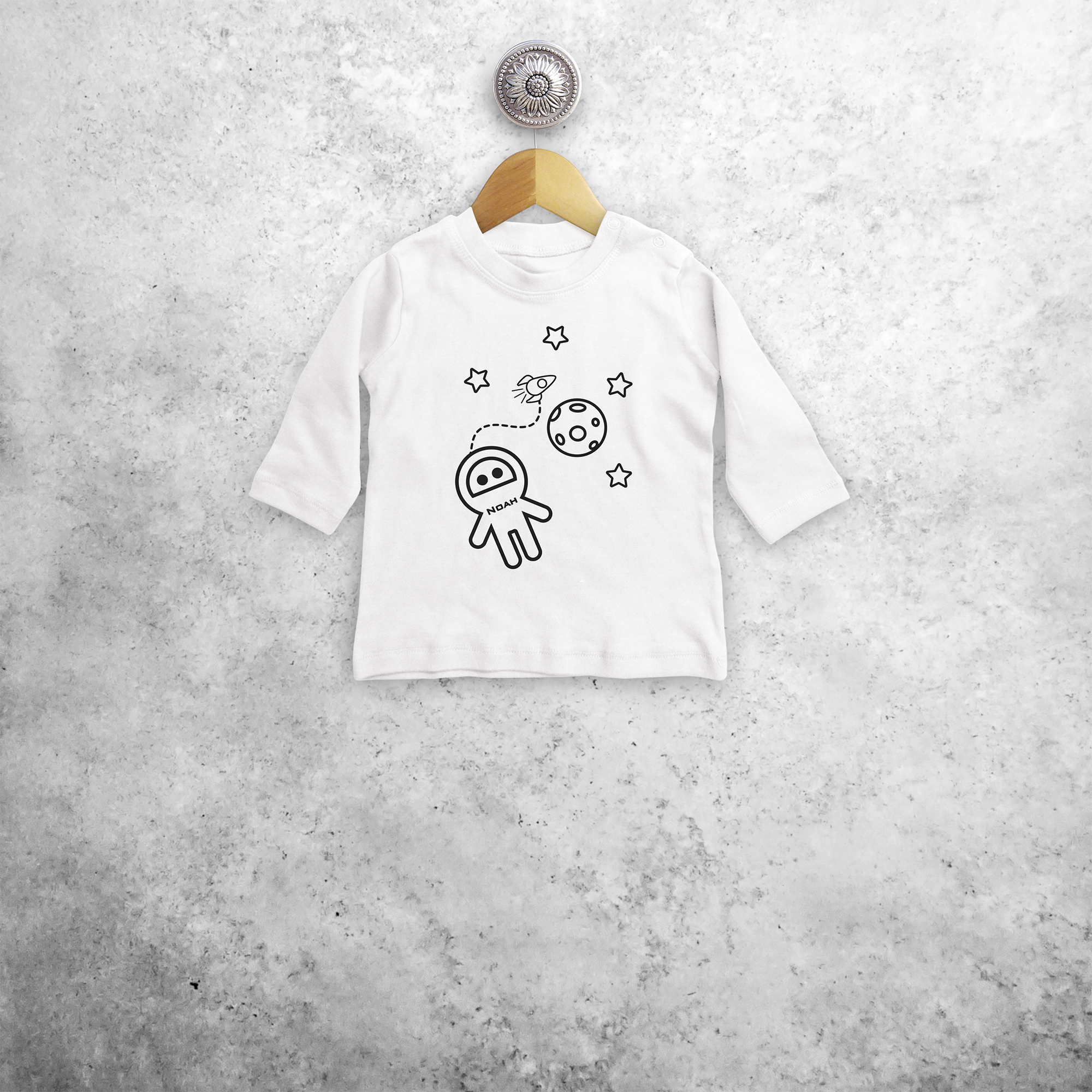 Astronaut baby longsleeve shirt