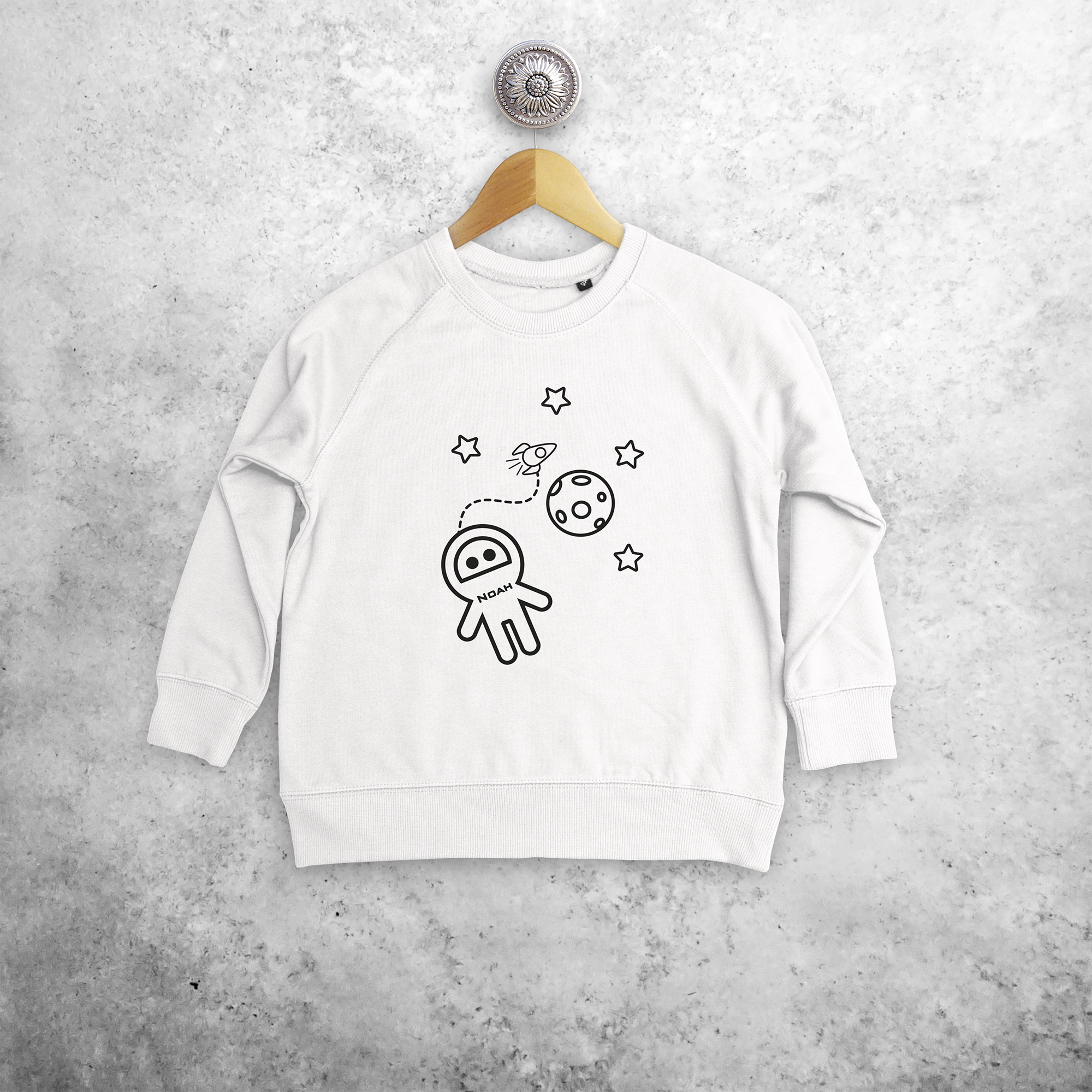 Astronaut kids sweater