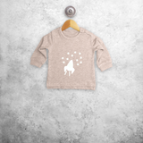 Astronaut glow in the dark baby sweater