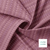 Pink and purple triangles fabric