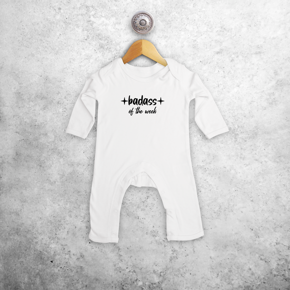 'Badass of the week' baby romper