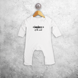 'Badass of the week' baby romper