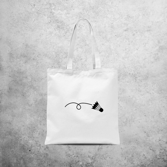 Badminton tote bag