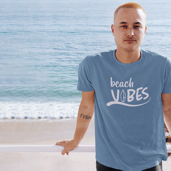 'Beach vibes' adult shirt