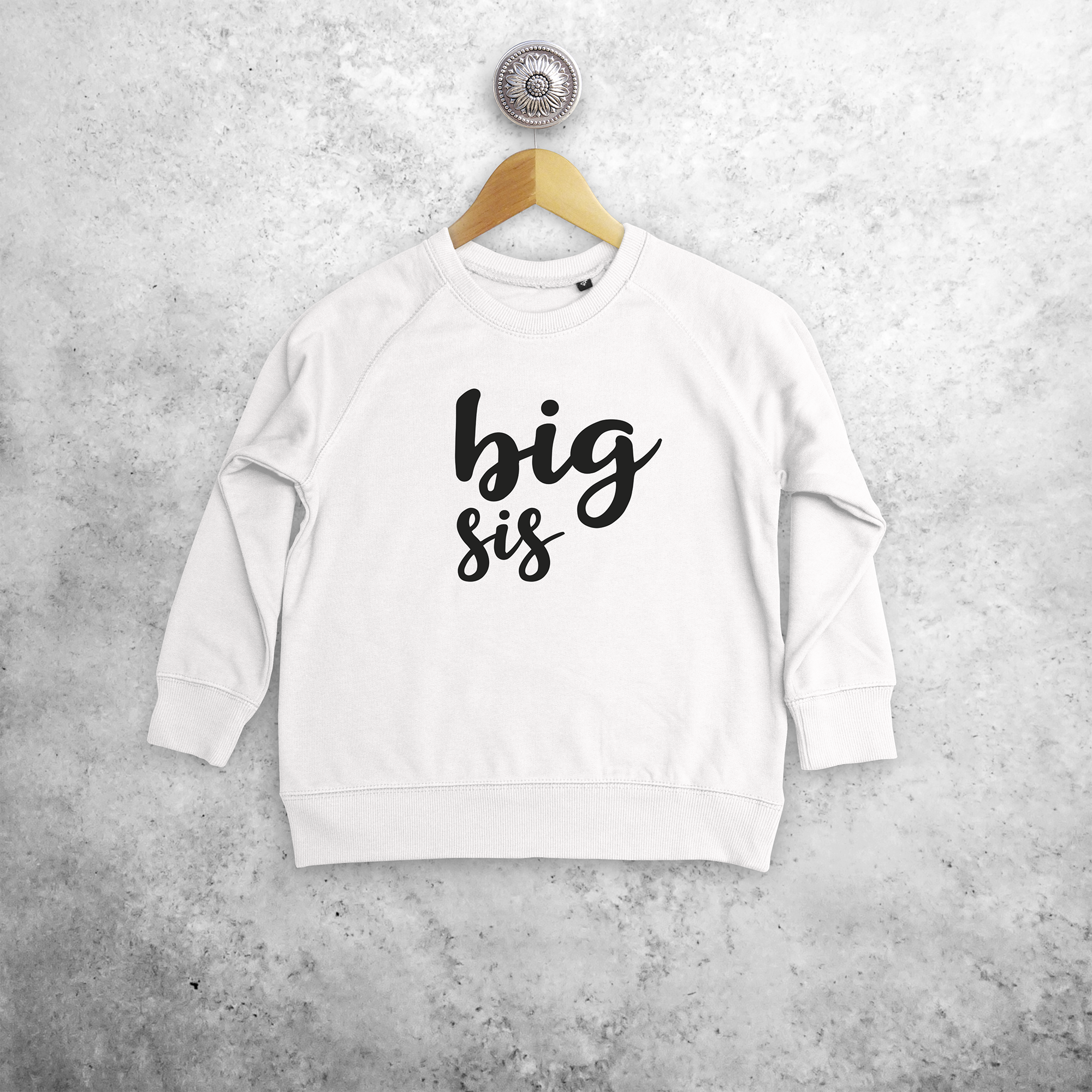 'Big sis' kids sweater