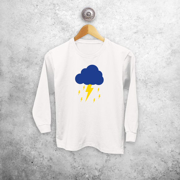 Lightening longsleeve shirt