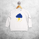 Lightening kids sweater