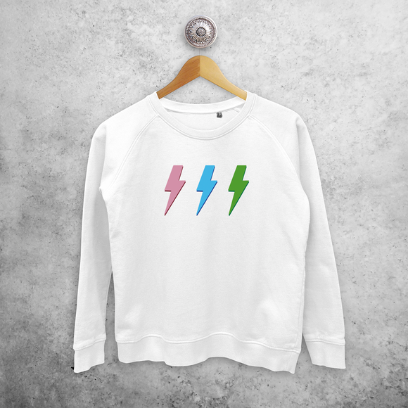 Lightening bolts sweater