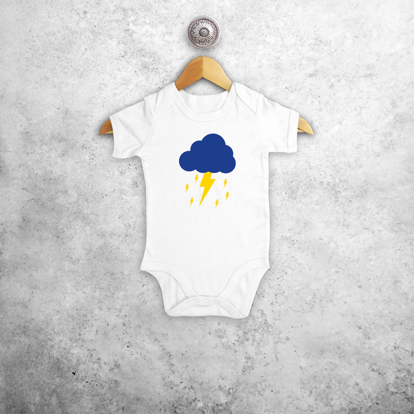 Lightening baby shortsleeve bodysuit