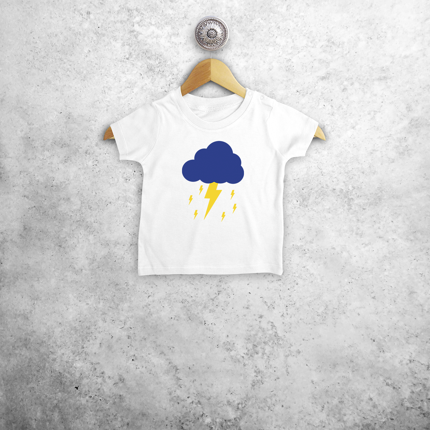 Lightening baby shortsleeve shirt