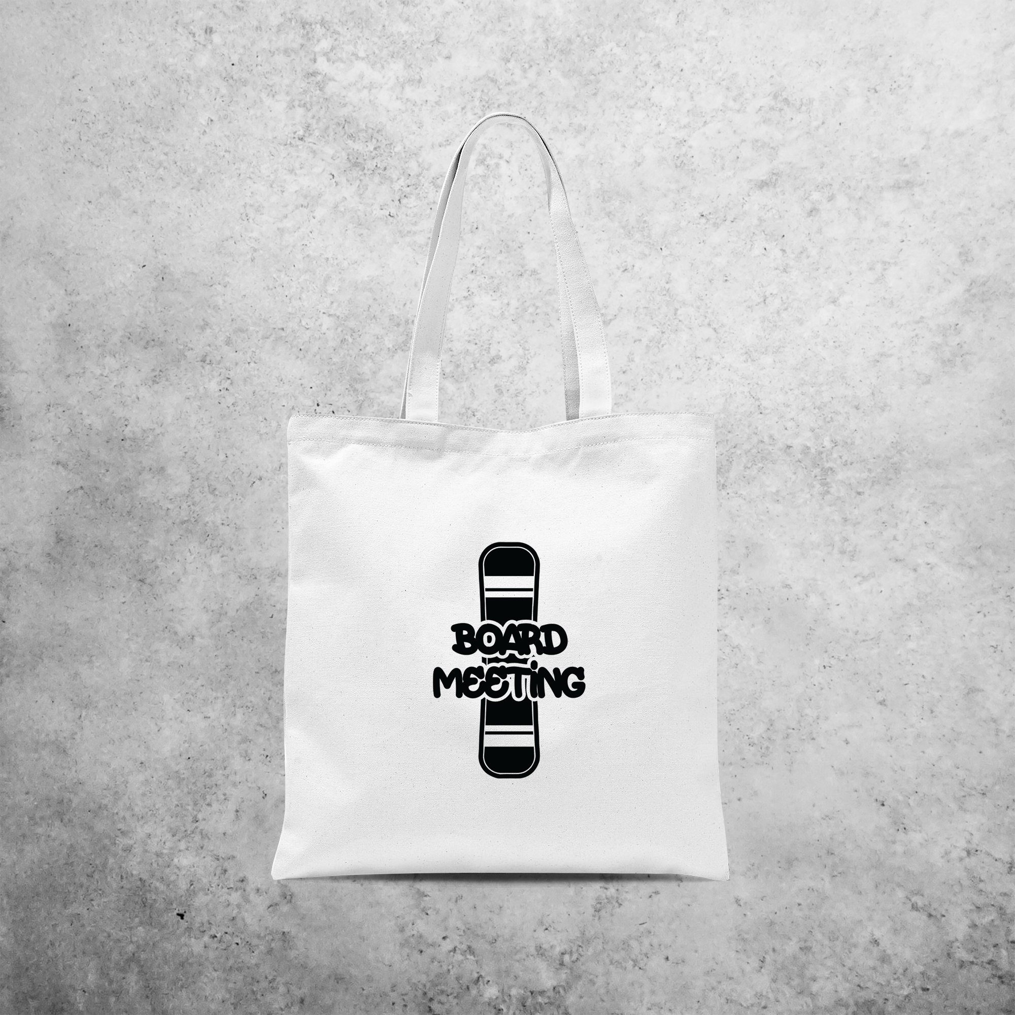 'Board meeting' tote bag