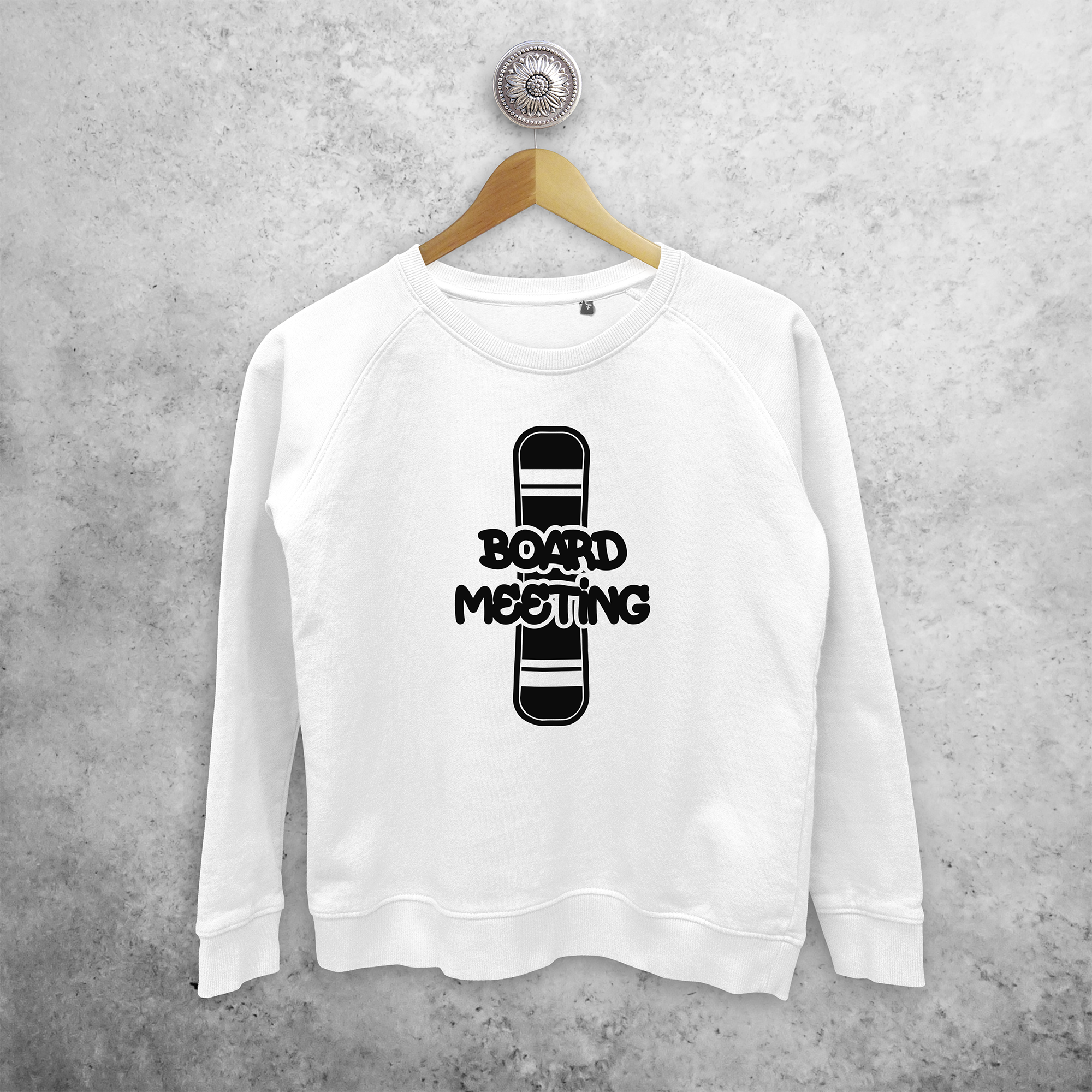 'Board meeting' sweater