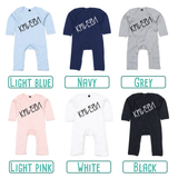 'Boss and you know it' baby romper