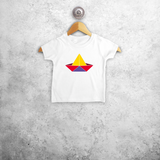 Boat baby shortsleeve shirt