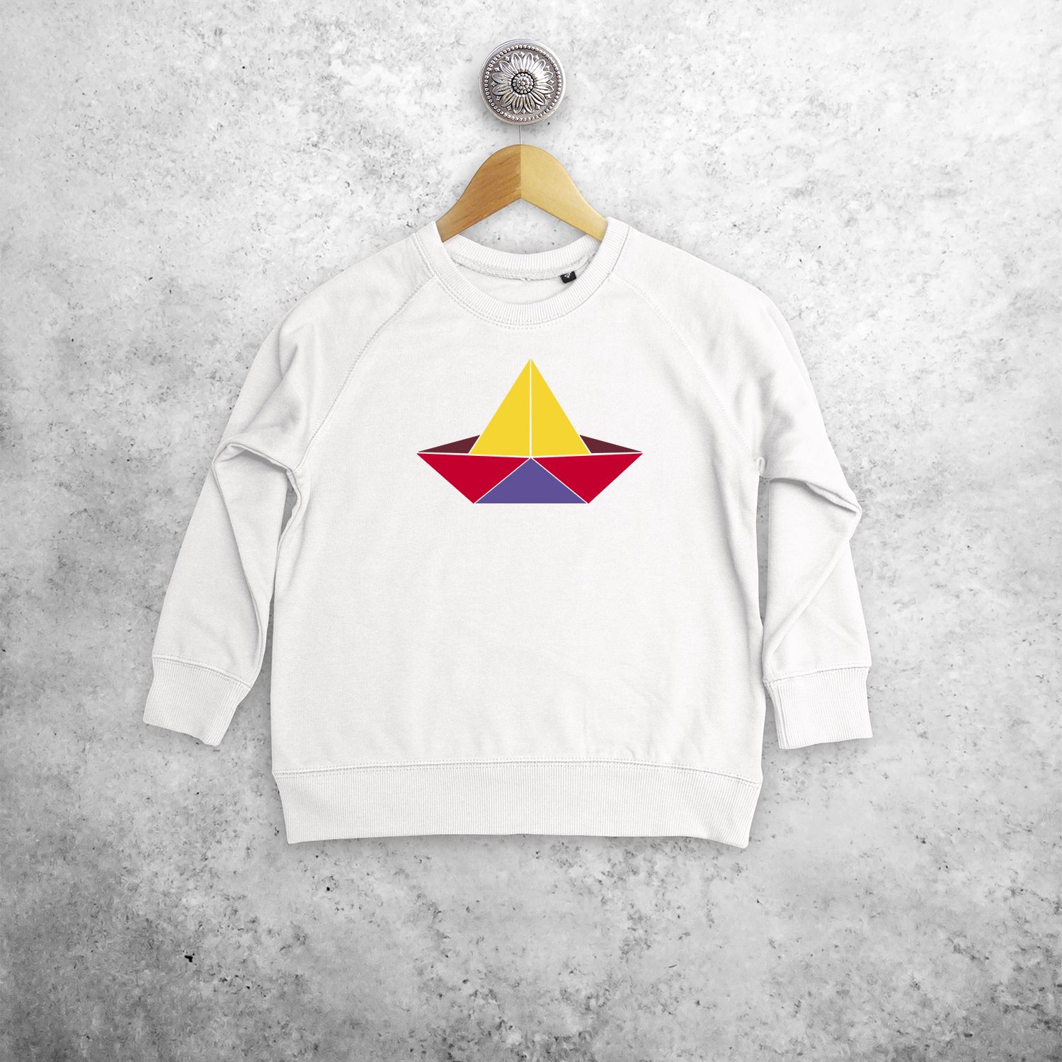 Boat kids sweater