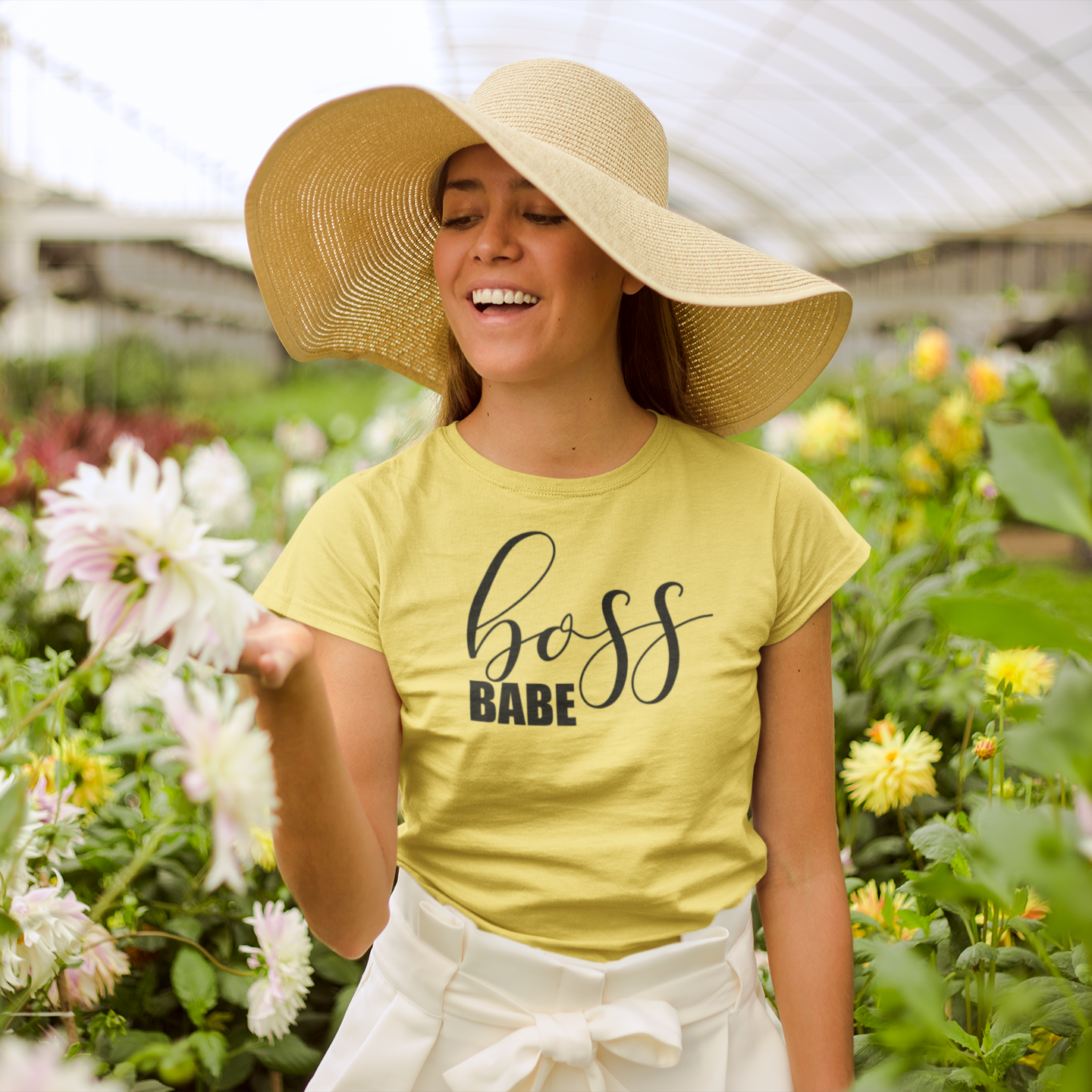 'Boss babe' adult shirt