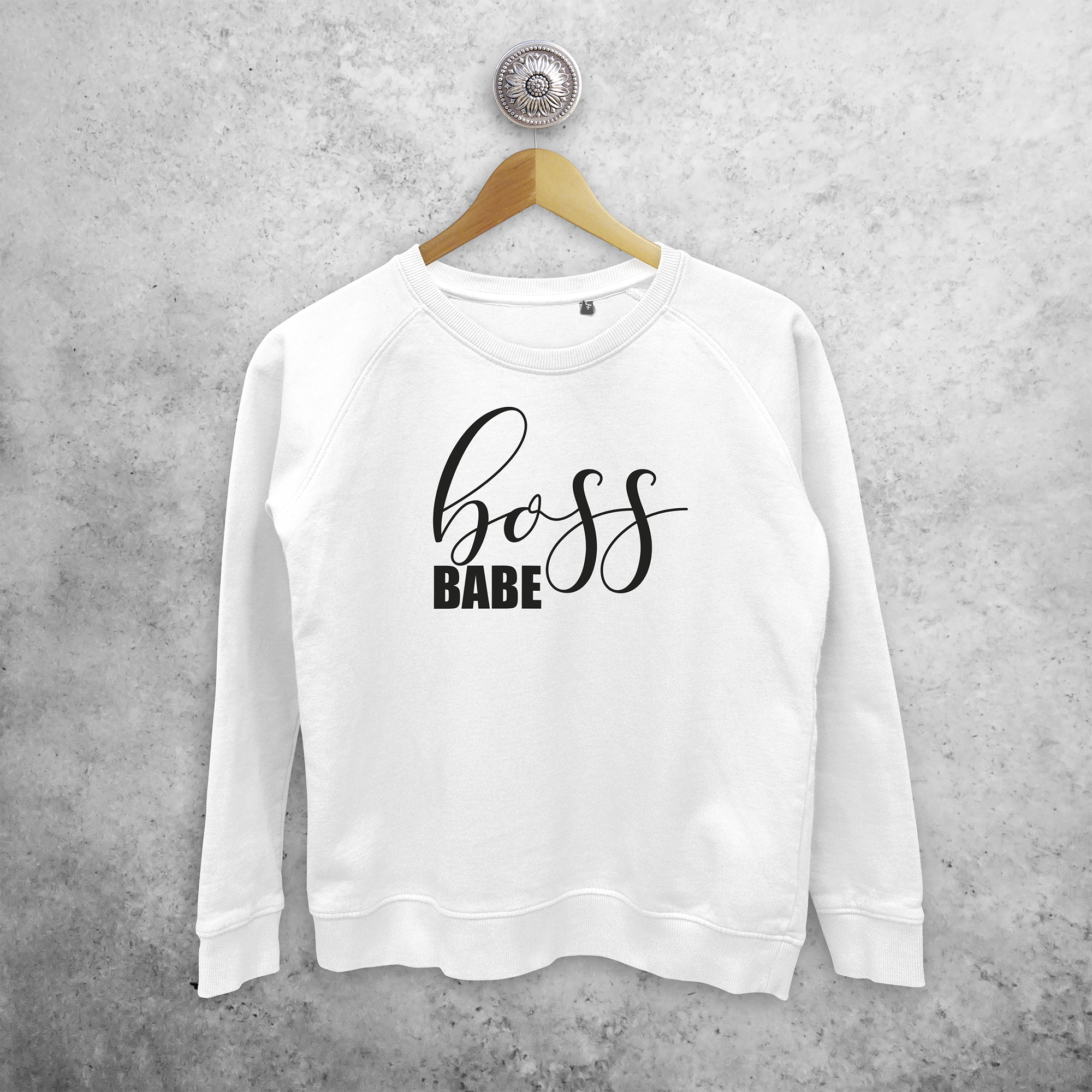 'Boss babe' sweater