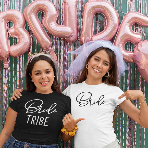 'Bride' adult shirt