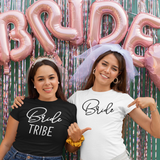 'Bride tribe' adult shirt