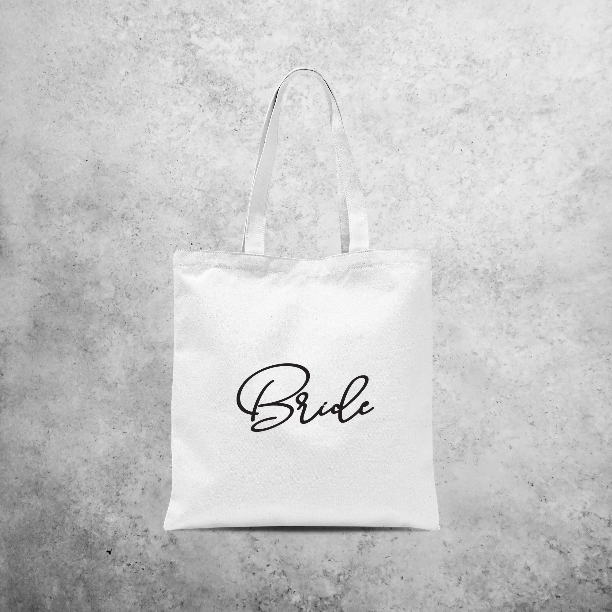 'Bride' tote bag