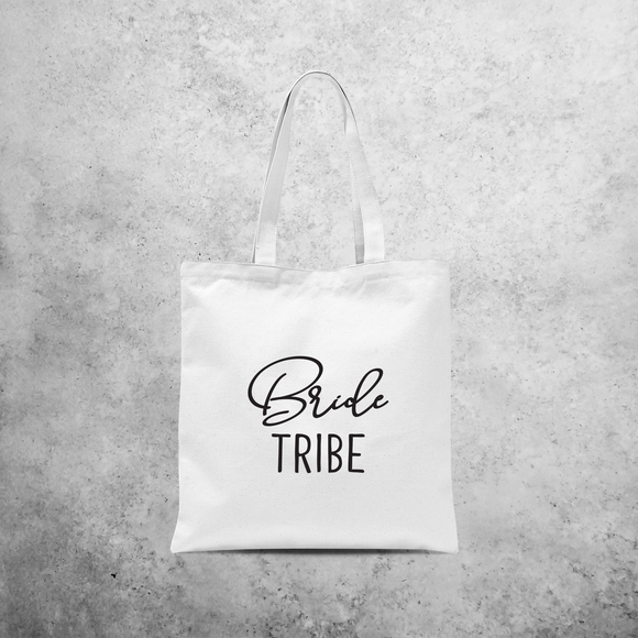 'Bride tribe' tote bag