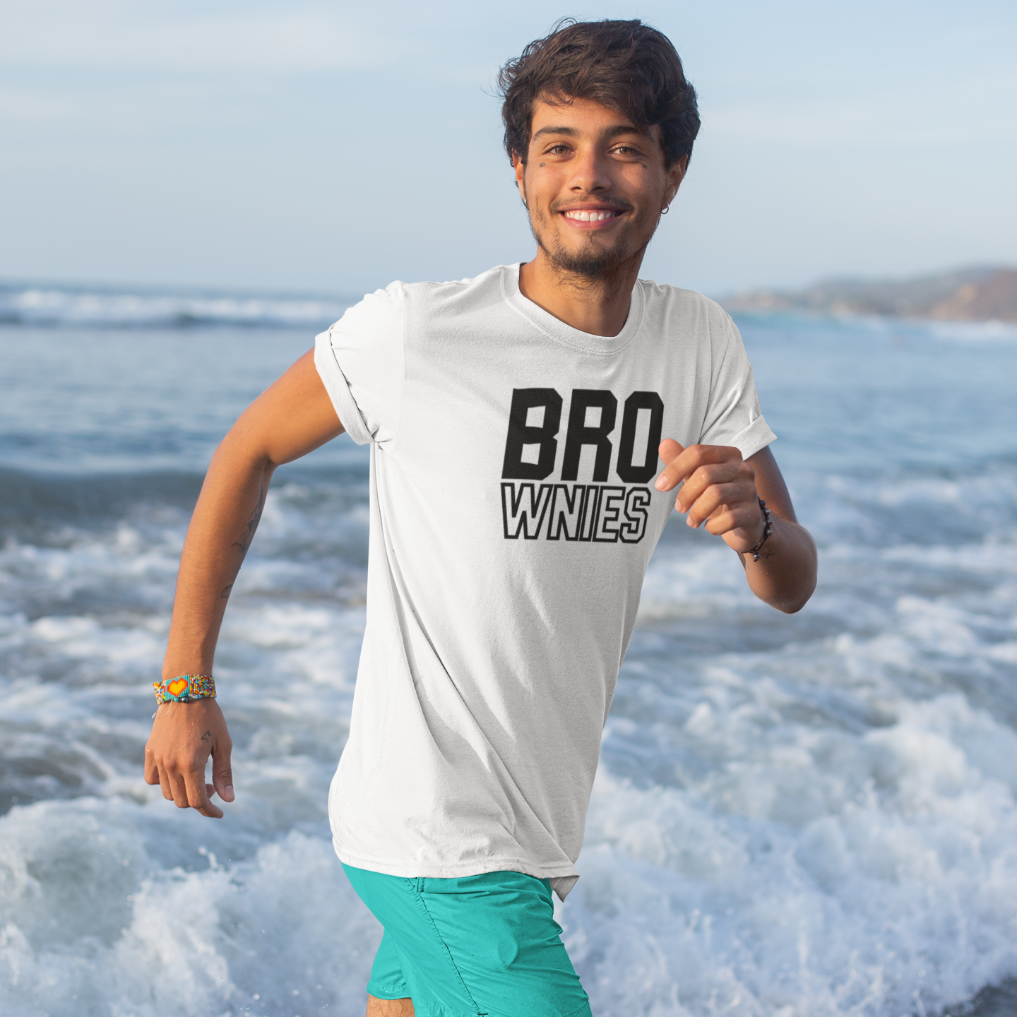 'Bro-wnies' adult shirt