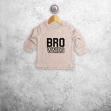 'Bro-wnies' baby sweater