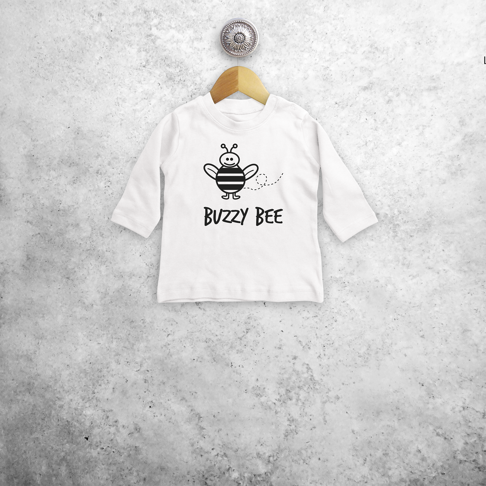 'Buzzy bee' baby longsleeve shirt