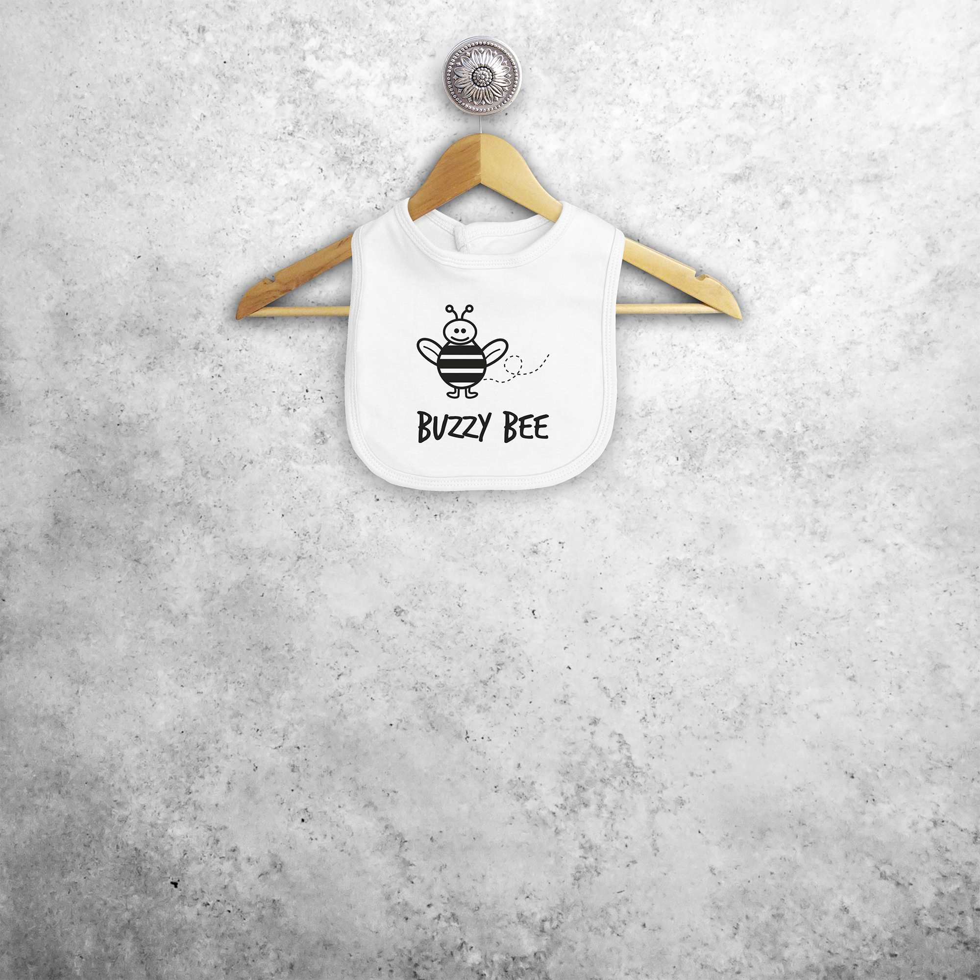 'Buzzy bee' baby bib