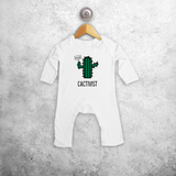 'Cactivist' baby romper