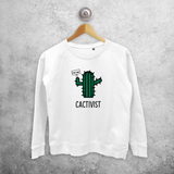 'Cactivist' sweater