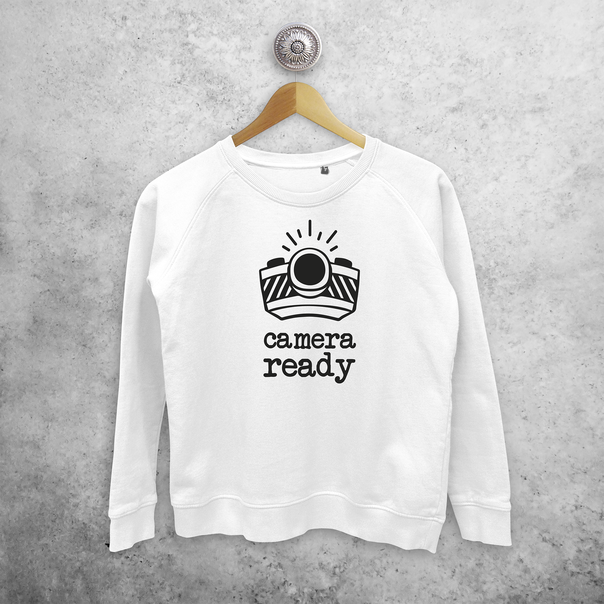 'Camera ready' sweater