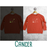 Star sign glow in the dark kids sweater