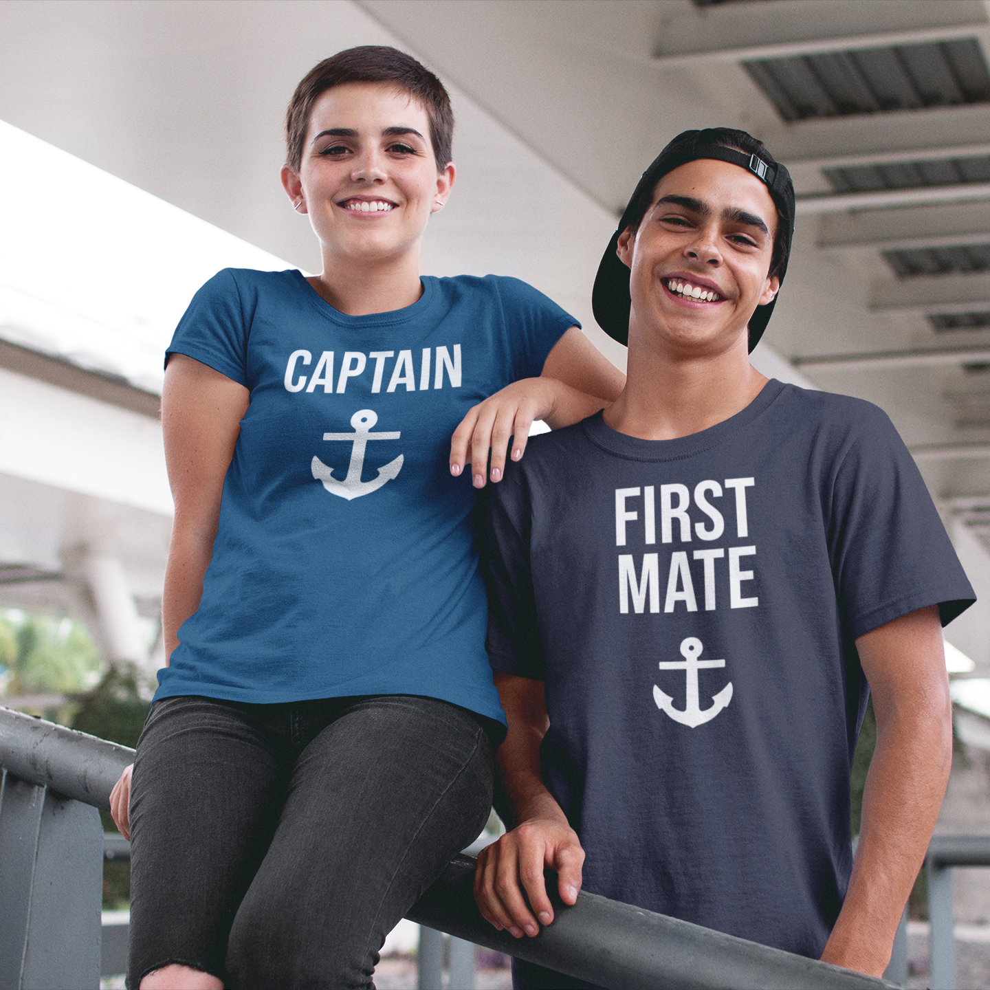 'First mate' adult shirt