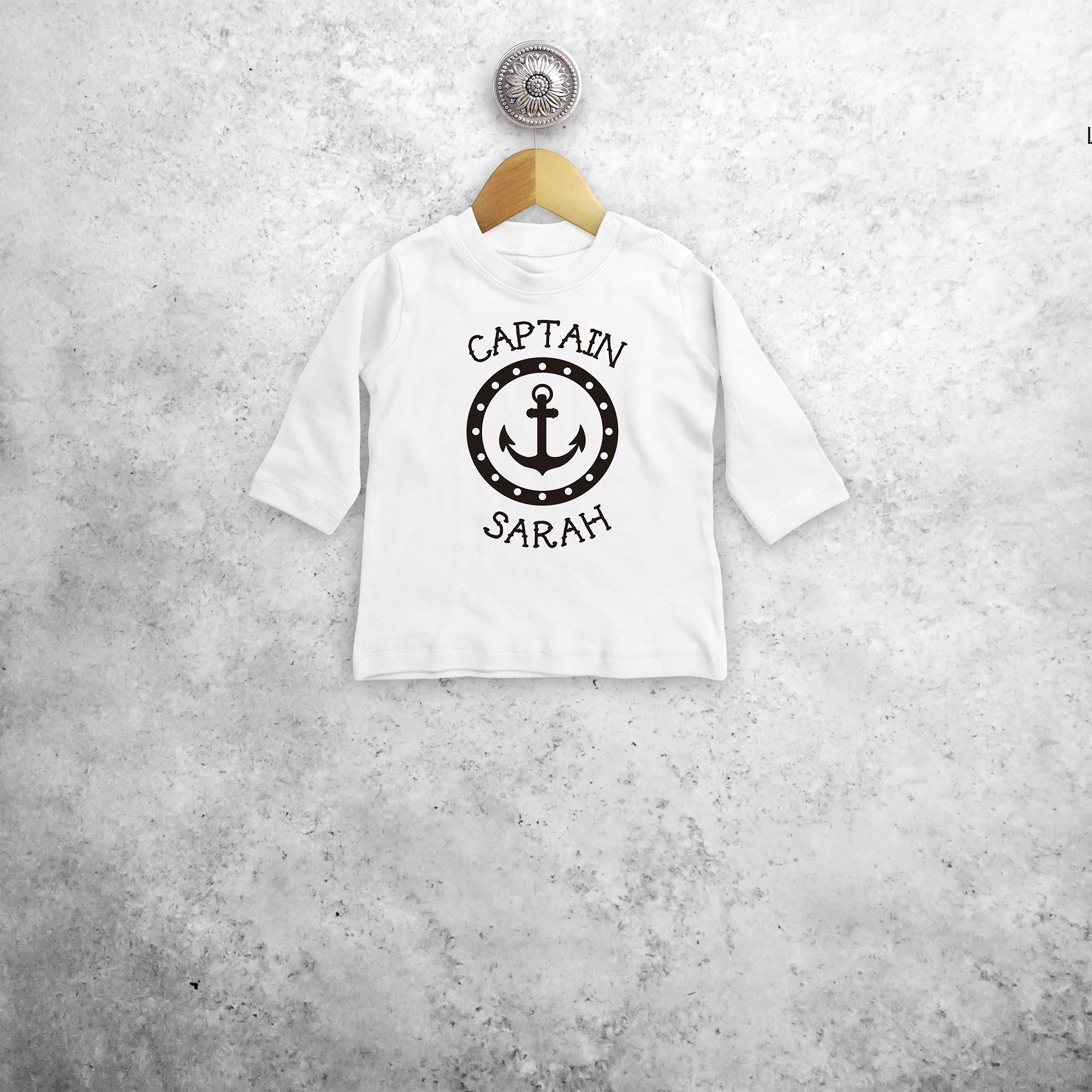 Captain baby longsleeve shirt