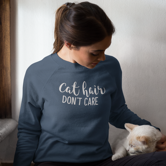 'Cat hair don't care' sweater