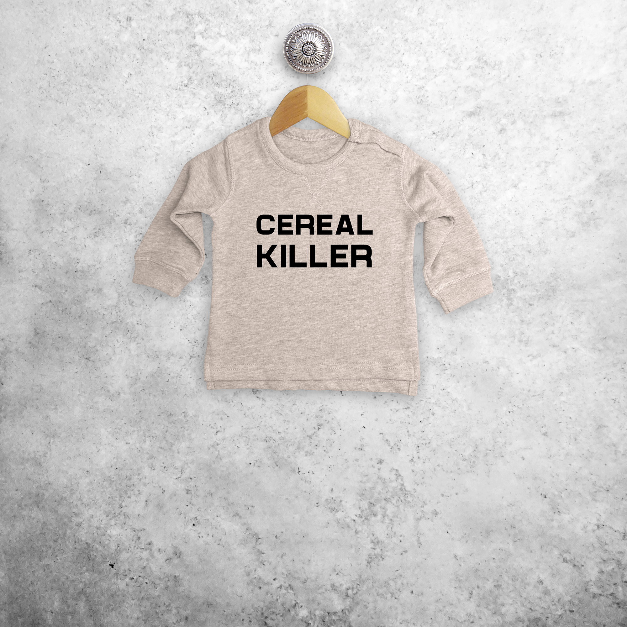 'Cereal killer' baby sweater