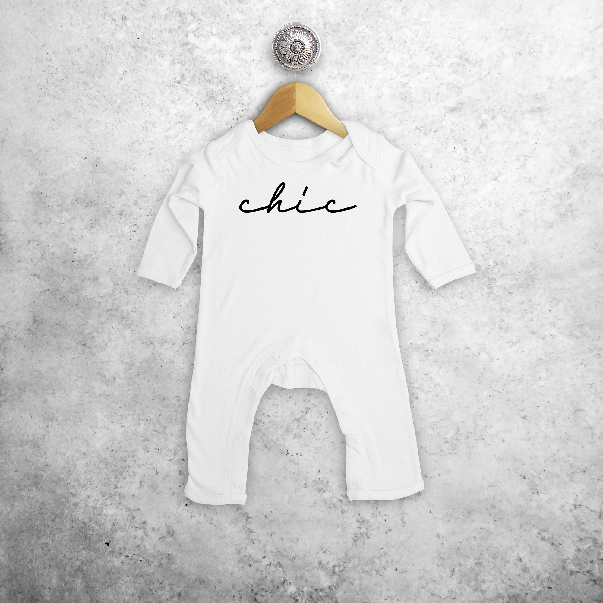 'Chic' baby romper