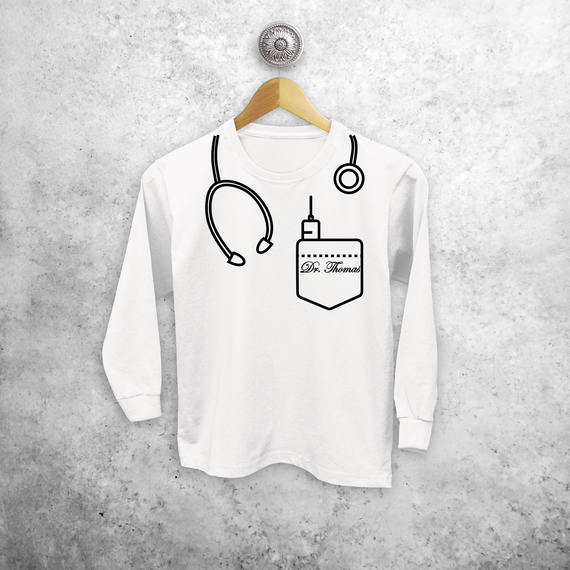 Doctor kids longsleeve shirt