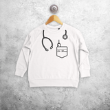 Doctor kids sweater