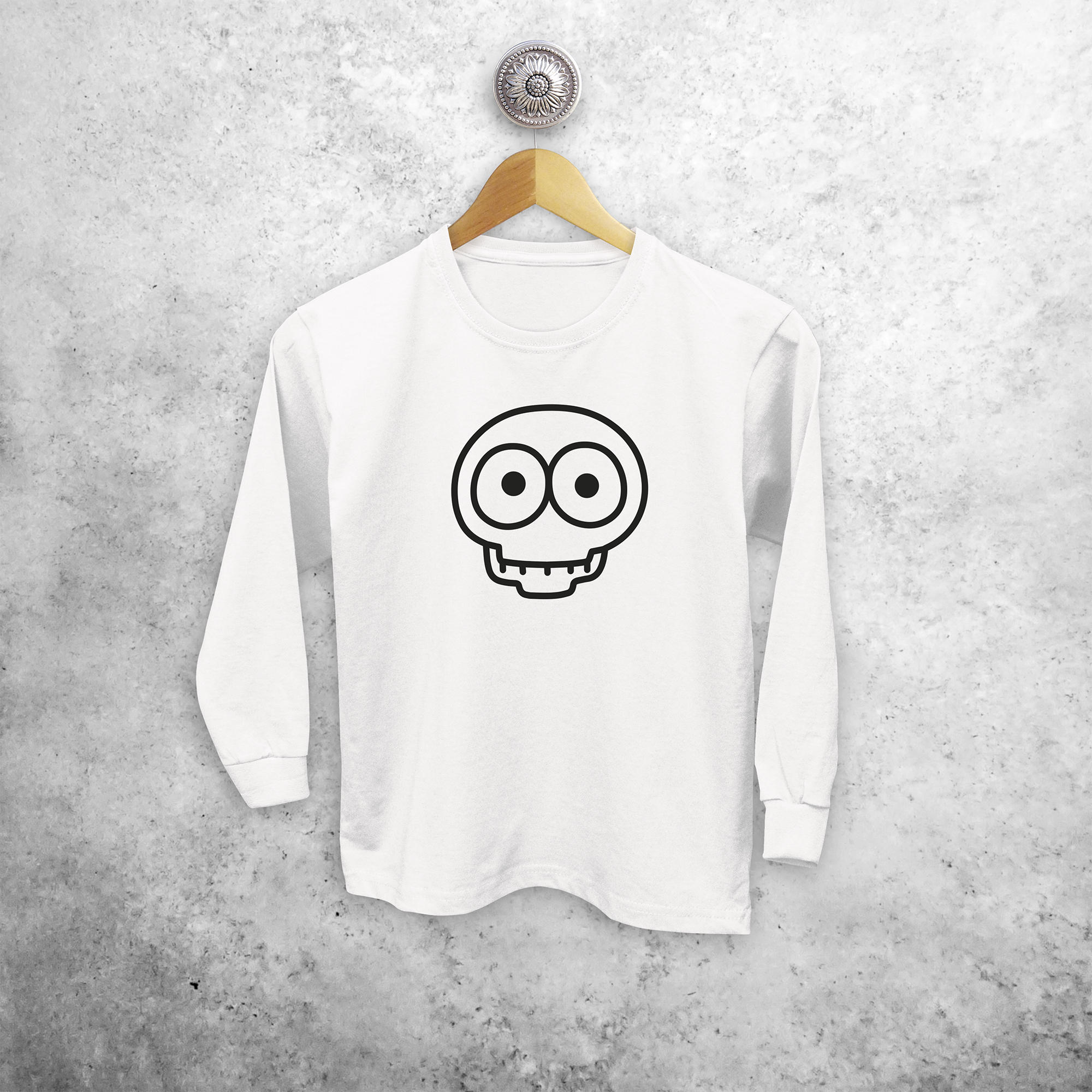 Skull kids longsleeve shirt