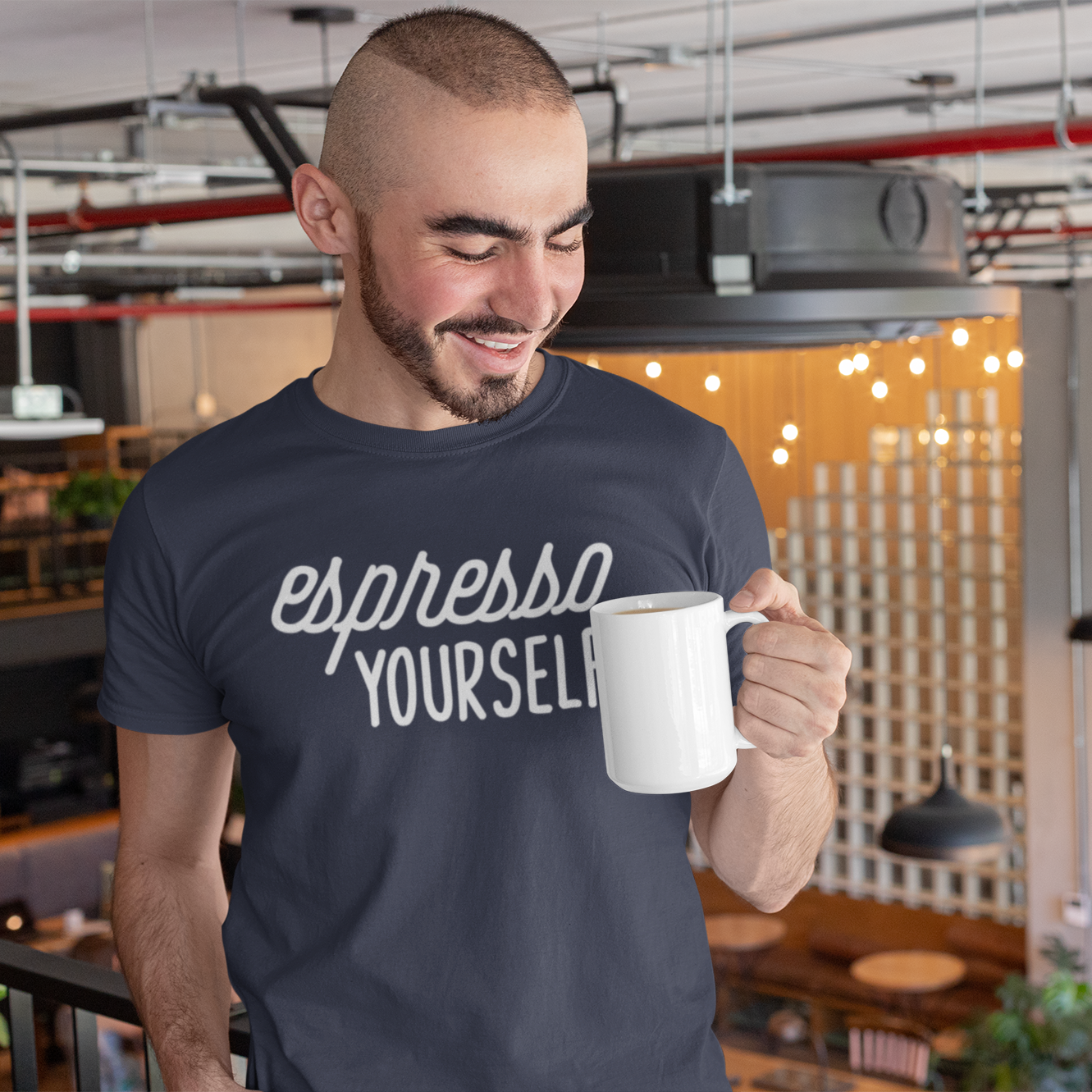 'Espresso yourself' adult shirt