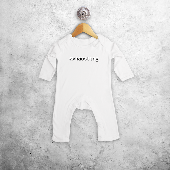 'Exhausting' baby romper