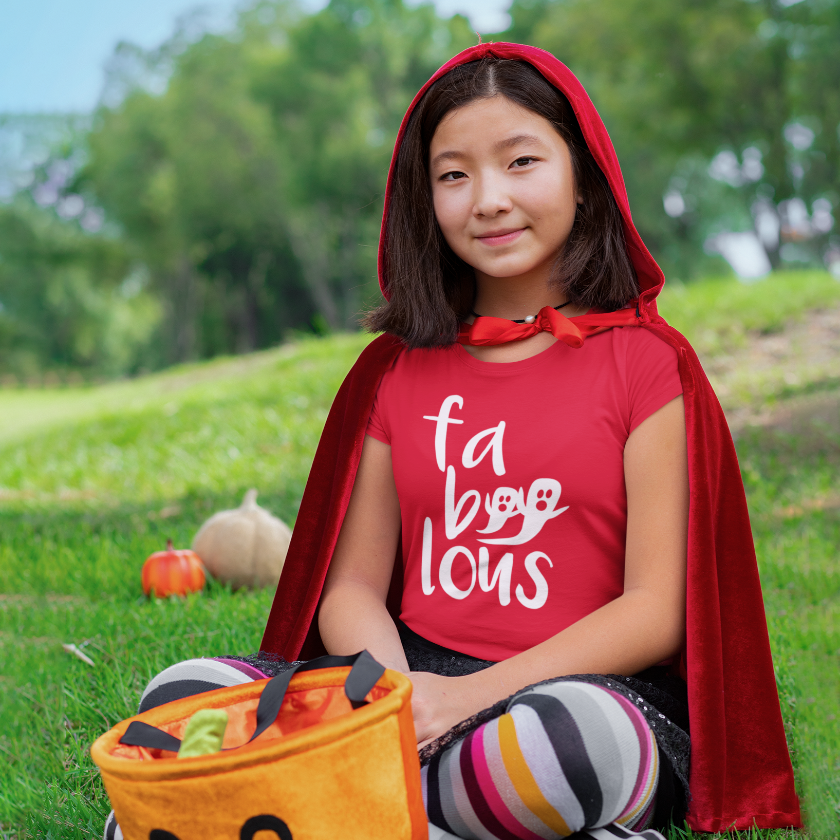 'Fa-boo-lous' kids shortsleeve shirt