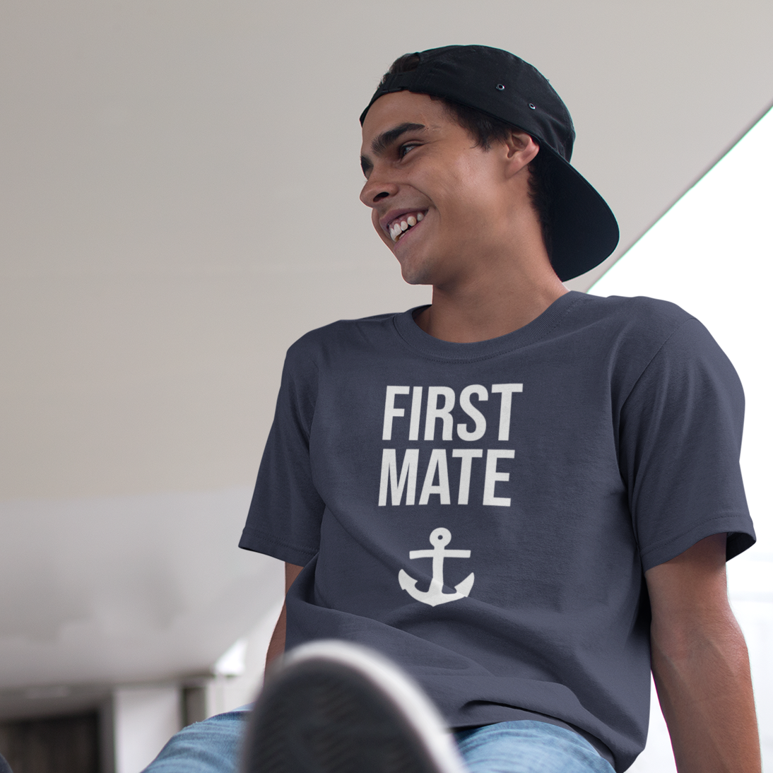 'First mate' adult shirt