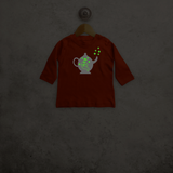 Genie in bottle glow in the dark baby longsleeve shirt