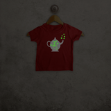 Genie in bottle glow in the dark baby shortsleeve shirt